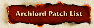 Archlord Patch List