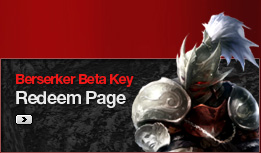 Berserker Beta Key Redeem Page