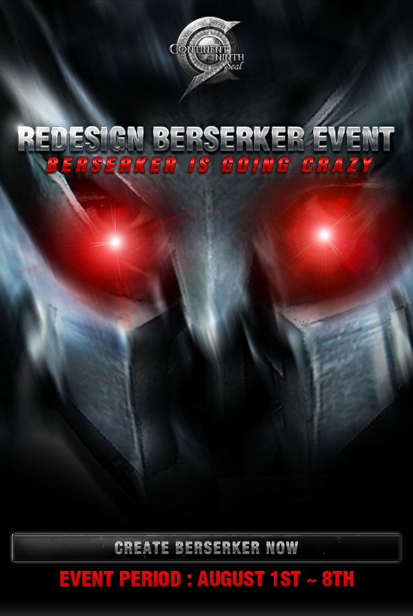 REDESIGN BERSERKER EVENT