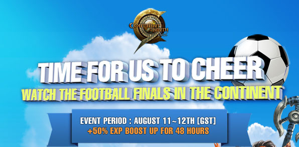 TIME FOR US TO CHEER