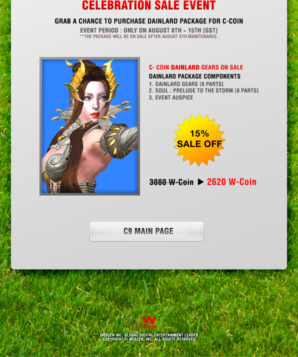 CELEBRATION SALE EVENT