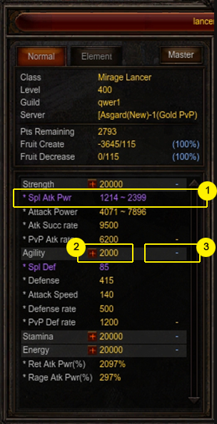 Mu Online - Build and Master Skills - Energy Soul Master