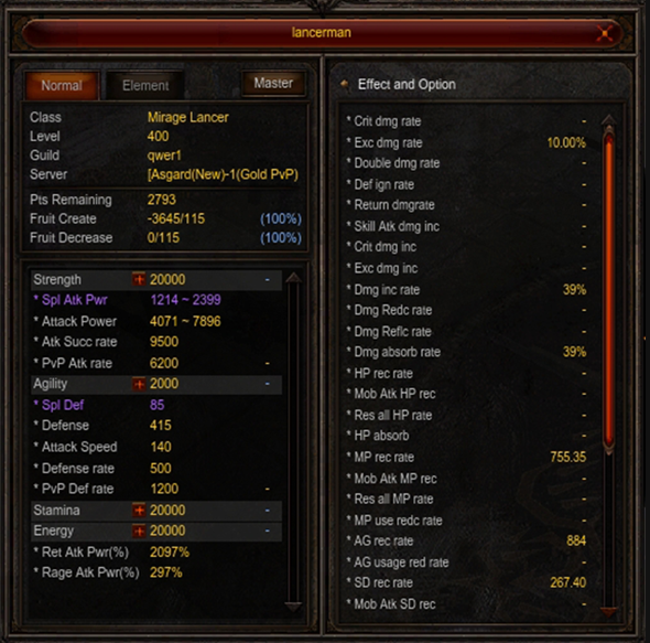 Grand Master Top/items(BUILD) – Muonline Webzen Season 11 Part 2