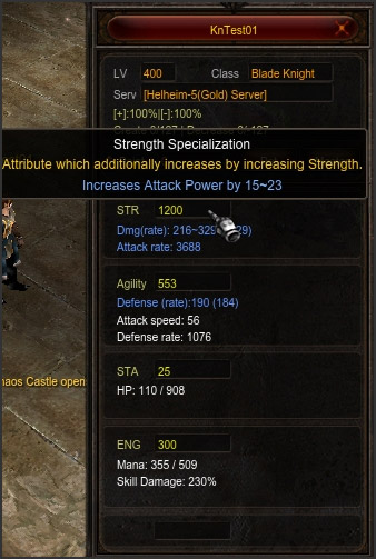 Excellent Dmg Increase 40 Much Mu Online